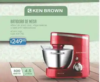 Cuotas del Sur Batidora De Mesa Kh-791 Ken Brown oferta