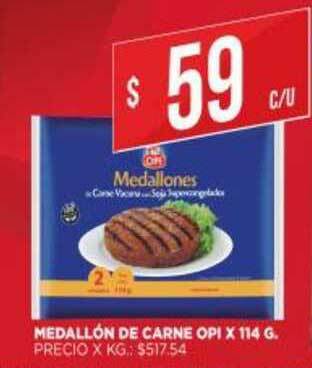 Supermercados DIA Medallón De Carne Opi x 114 g oferta