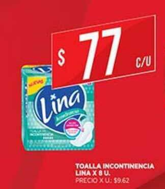 Supermercados DIA Toalla Incontinencia Lina oferta