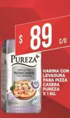 Supermercados DIA Harina Con Levadura Para Pizza Casera Pureza x 1 kg oferta