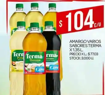Supermercados DIA Amargo Varios Sabores Terma x 1.35 L oferta