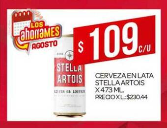 Supermercados DIA Cerveza En Lata Stella Artois x 473ml oferta