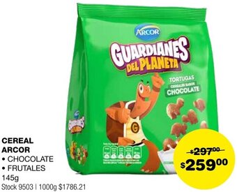 Atomo Conviene CEREAL ARCOR 145g oferta