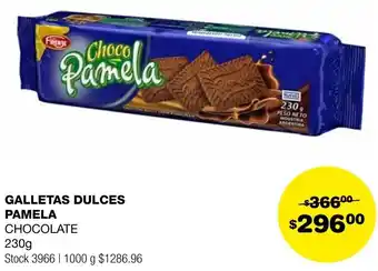 Atomo Conviene GALLETAS DULCES PAMELA CHOCOLATE 230g oferta