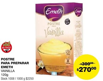 Atomo Conviene POSTRE PARA PREPARAR EMETH 120g oferta