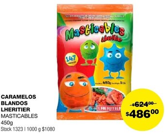 Atomo Conviene CARAMELOS BLANDOS LHERITIER MASTICABLES 450g oferta