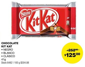 Atomo Conviene CHOCOLATE KIT KAT 41g oferta