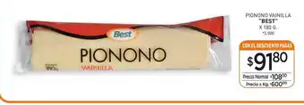 La Anonima Best Pionono Vainilla x 180 g oferta
