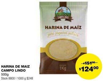 Atomo Conviene HARINA DE MAIZ CAMPO LINDO 500g oferta