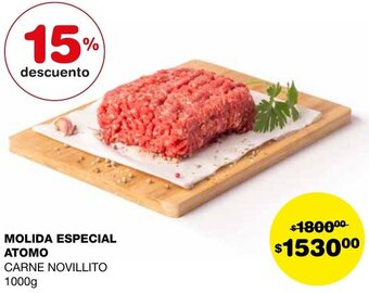 Atomo Conviene MOLIDA ESPECIAL ATOMO CARNE NOVILLITO 1000g oferta