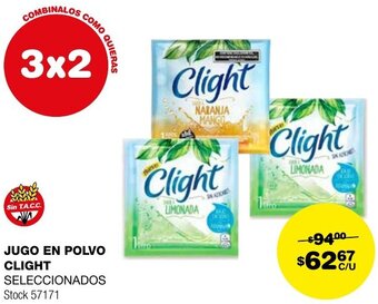 Atomo Conviene JUGO EN POLVO CLIGHT oferta