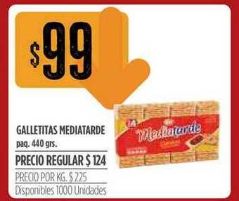Supermercados Vea Galletitas Mediatarde oferta