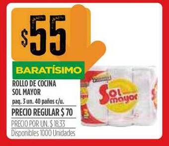 Supermercados Vea Rollo De Cocina Sol Mayor oferta