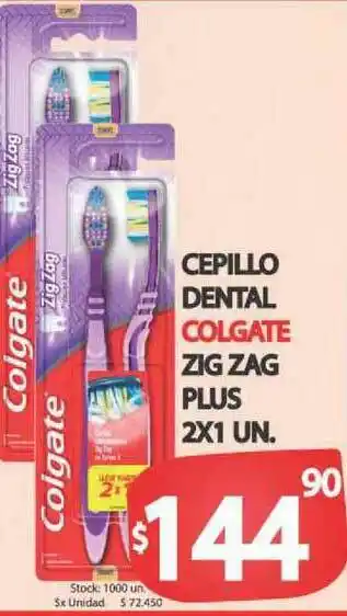 Supermercados Becerra Cepillo Dental Colgate Zig Zag Plus oferta