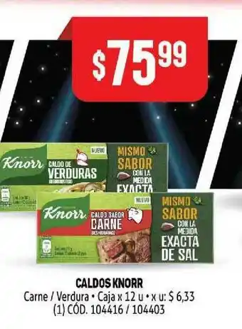 Makro Caldos Knorr Carne Verdura oferta