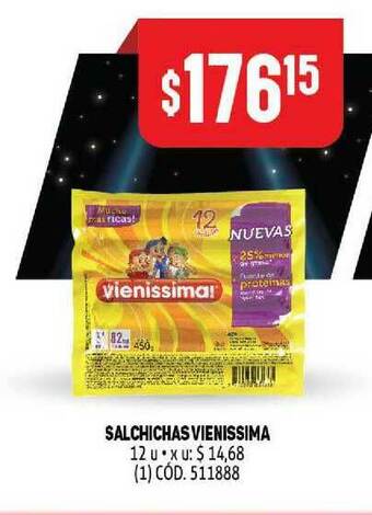 Makro Salchichas Vienissima oferta