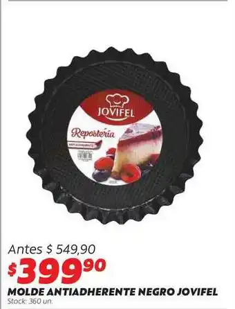 Ferniplast Molde Antiadherente Negro Jovifel oferta
