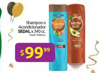 Cordiez Sedal Shampoo Acondicionador x 340cc oferta