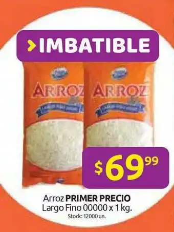 Cordiez Primer Precio Arroz Largo Fino 00000 x 1kg oferta