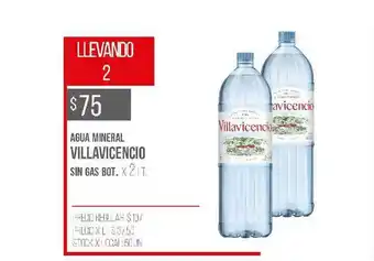 Disco Agua Mineral Villavicencio Sin Gas x 2lt oferta