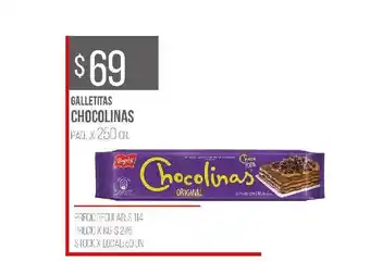 Disco Galletitas Chocolinas x 250gr oferta