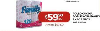 Super MAMI Rollo Cocina Doble Hoja Family oferta