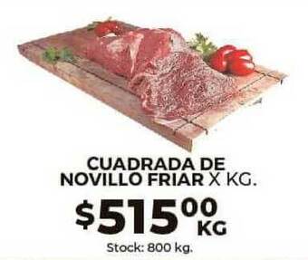 Super MAMI Cuadrada De Novillo Friar X Kg oferta
