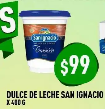 Supermercados Zeta Dulce De Leche San Ignacio x 400g oferta