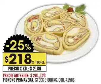 Coto PIONONO PRIMAVERA, STOCK 3.000 KG. COD. 41506 oferta