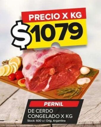 Carrefour Maxi Pernil de cerdo congelado x kg oferta