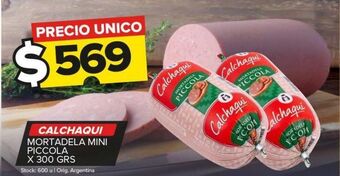 Carrefour Maxi Mortadela calchaqui x 300g oferta