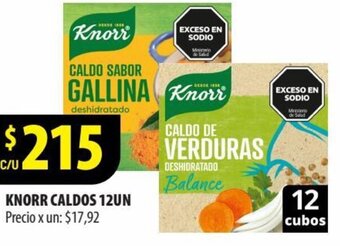 Punto Mayorista KNORR CALDOS 12UN oferta