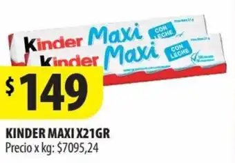 Punto Mayorista KINDER MAXI X21GR oferta