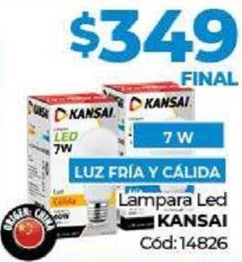 Diarco Lampara Led KANSAI oferta