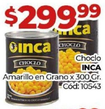 Diarco CHOCLO INCA Amarillo en Grano x 300 Gr. oferta