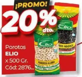 Diarco Porotos ELIO x 500 Gr. Cód: 2876... oferta