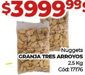 Diarco Nuggets GRANJA TRES ARROYOS 2.5kg oferta