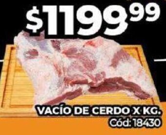 Diarco VACÍO DE CERDO X KG. oferta