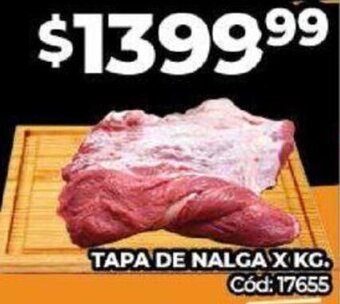 Diarco TAPA DE NALGA X KG. oferta