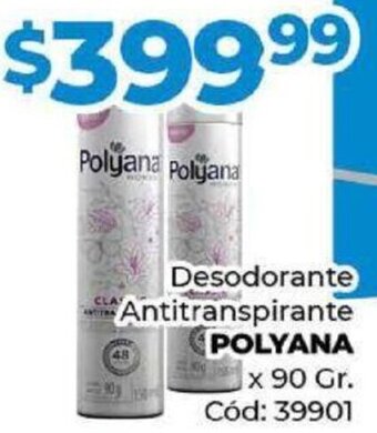 Diarco Desodorante Antitranspirante POLYANA x 90gr oferta