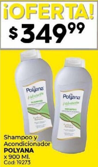 Diarco Shampoo y Acondicionador POLYANA x 900ml oferta