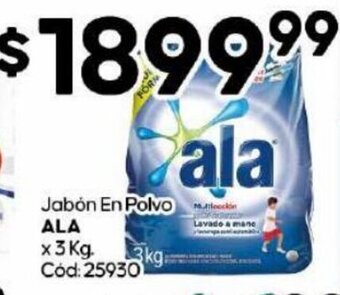 Diarco Jabón En Polvo ALA x 3kg oferta
