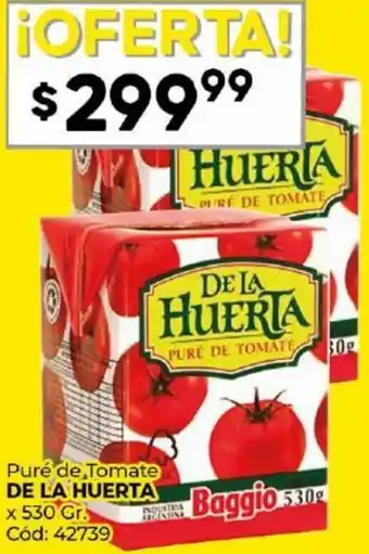 Diarco Puré de Tomate DE LA HUERTA x 530 Gr Cód: 42739 oferta