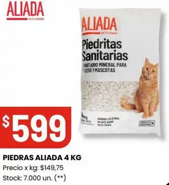 Changomas PIEDRAS ALIADA 4 KG oferta