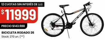 Changomas BICICLETA RODADO 26 oferta