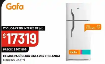 Changomas Heladera gafa oferta