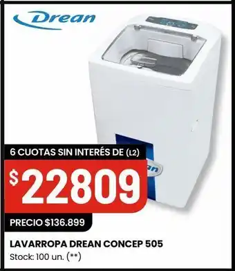 Changomas Lavarropas drean oferta