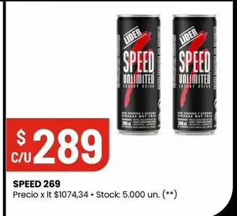 Changomas Bebida energética speed oferta