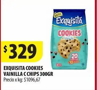 Punto Mayorista Cookies exquisita 300g oferta