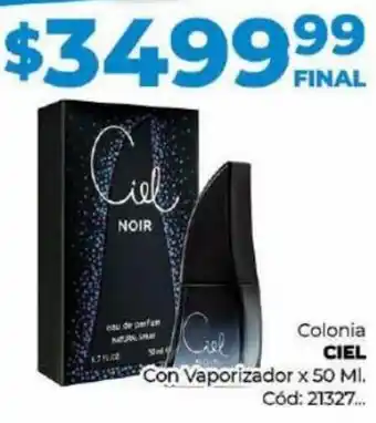 Diarco Colonia CIEL Con Vaporizador x 50 Ml. oferta
